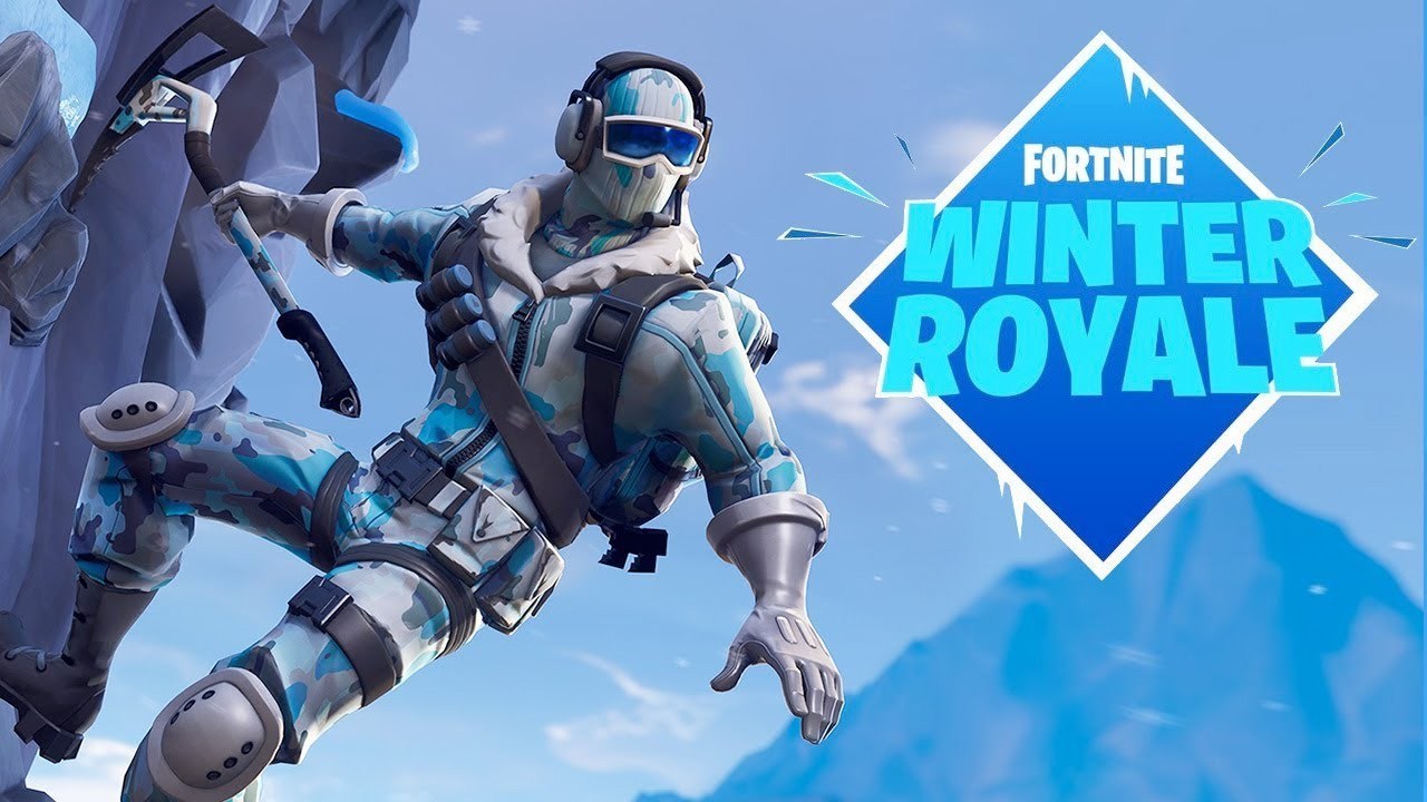 fortnite winter royale eu winner skit